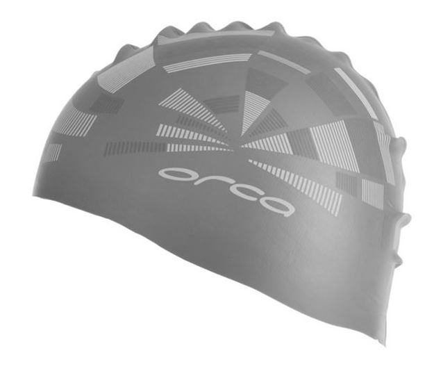 Picture of ORCA SWIMCAP WITH PRINT BLACK